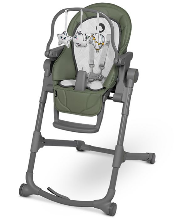 Стільчик для годування Lionelo Cora Plus Green Olive